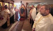 Ο Εσπερινός της Συνάξεως της Παναγίας Γλυκοφιλούσας στην ομώνυμη Ιερά Μονη της Ραψάνης