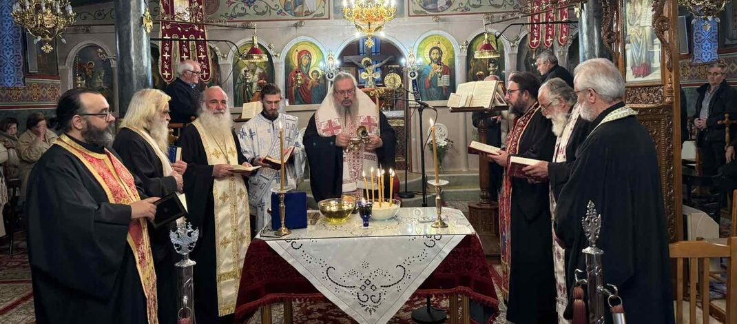 Το μυστήριο του Ιερού Ευχελαίου στον Μόδεστο.