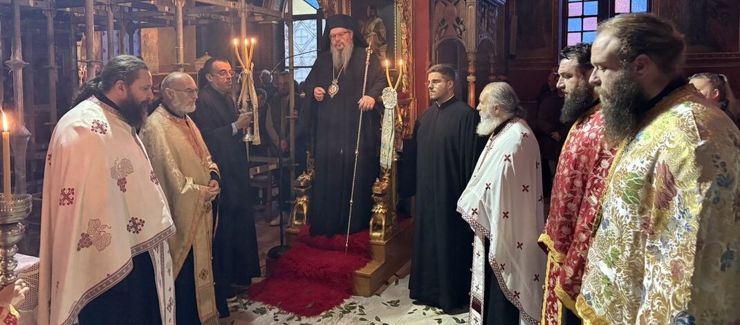 Ο πανηγυρικός Εσπερινός του Αγίου Γεωργίου στον Τύρναβο. (ΗΧΗΤΙΚΟ)