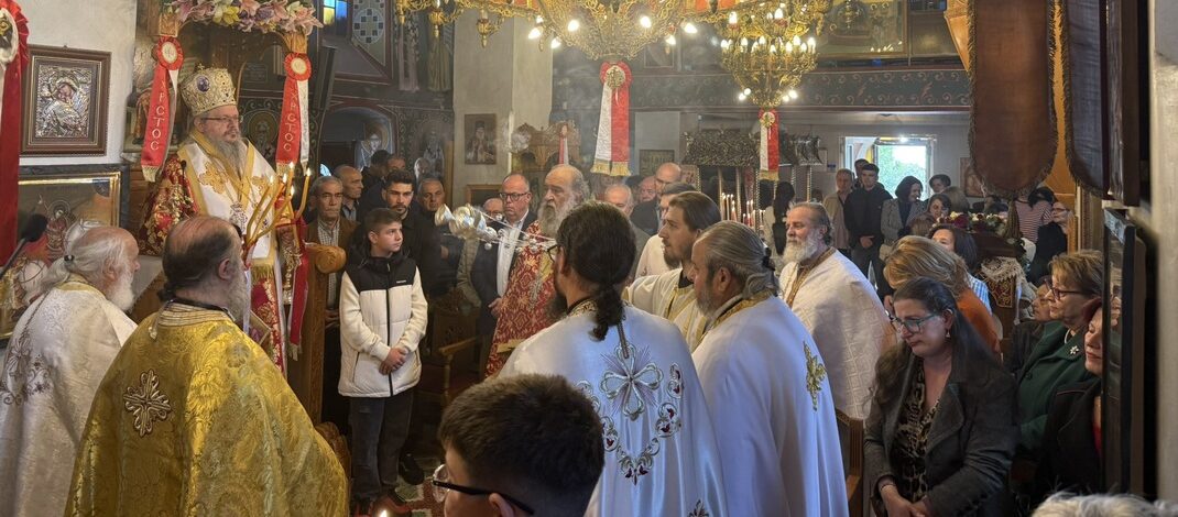 Ο Αναστάσιμος Εσπερινός της Ζωοδόχου Πηγής στην Ελάτεια. (ΗΧΗΤΙΚΟ)