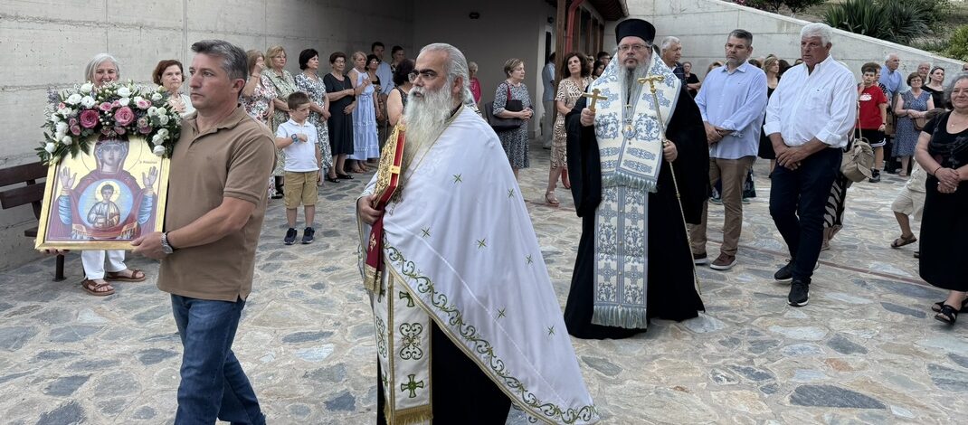 Στην Τερψιθέα ο Σεβασμιώτατος Μητροπολίτης Λαρίσης και Τυρνάβου κ. Ιερώνυμος.