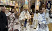 Στον Ιερό Ναό Ζωοδόχου Πηγής Λαρίσης ο Σεβασμιώτατος.