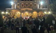 Μεγαλοπρεπής Περιφορά στον Ιερό Ναό Αγίου Γεωργίου Μεγαλομάρτυρος Λαρίσης.