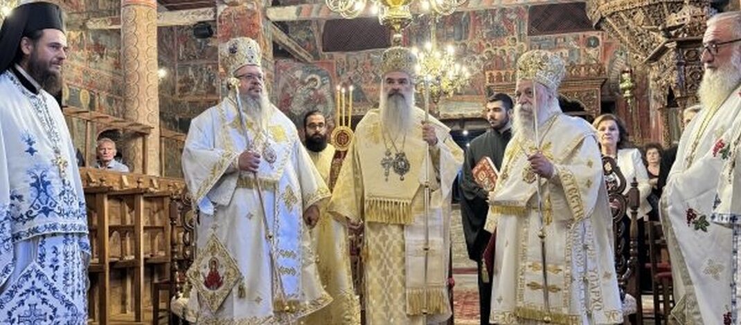 Στη Σαμαρίνα ο Σεβασμιώτατος για την εορτή της Παναγίας.