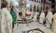 Εορτή της Υψώσεως του Τιμίου Σταυρού και χειροτονία Διακόνου στην Ιερά Μητρόπολη Λαρίσης και Τυρνάβου.