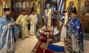 Μνήμη εθνικής επετείου στην έδρα του Δήμου Τεμπών, στο Μακρυχώρι.
