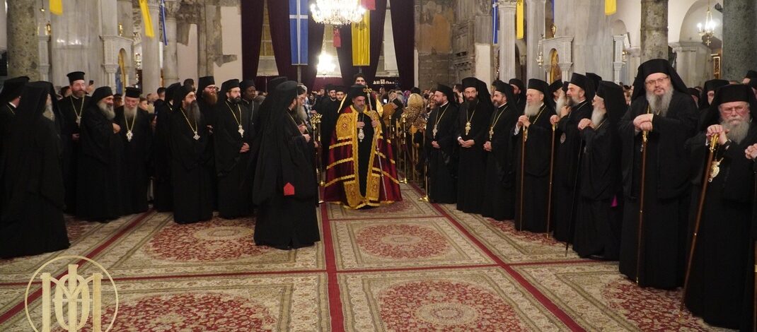 Ο Σεβασμιώτατος στον Πανηγυρικό Εσπερινό του Αγίου Μεγαλομάρτυρος Δημητρίου του Μυροβλύτου στη Θεσσαλονίκη.