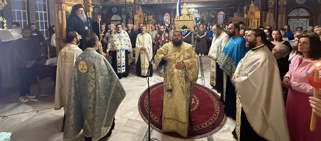 Στον Αμπελώνα για την Παναγία Γοργοϋπήκοο ο Σεβασμιώτατος.