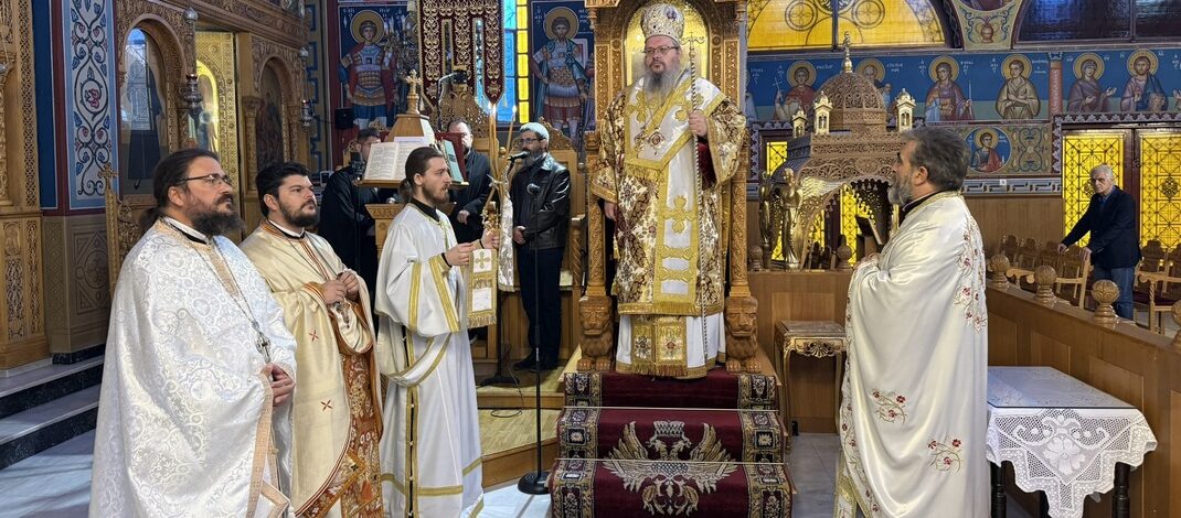 Ο Σεβασμιώτατος στον Ιερό Ναό Αγίου Χαραλάμπους Λαρίσης. (ΗΧΗΤΙΚΟ)
